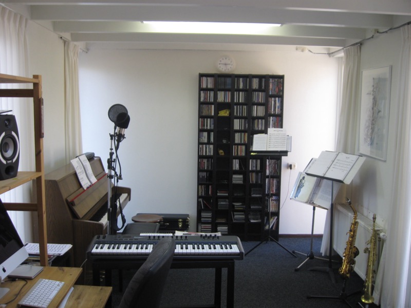 Saxofoon en bladmuziek